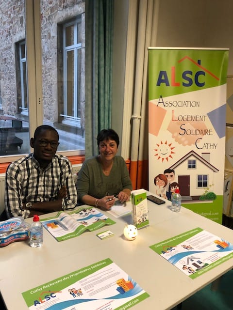 Exposition de l'association avec Khadim